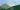 Simple illustration of a hills landscape with the sun behind,